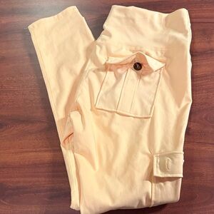 Yellow High-Waisted Women's Pants new no tags